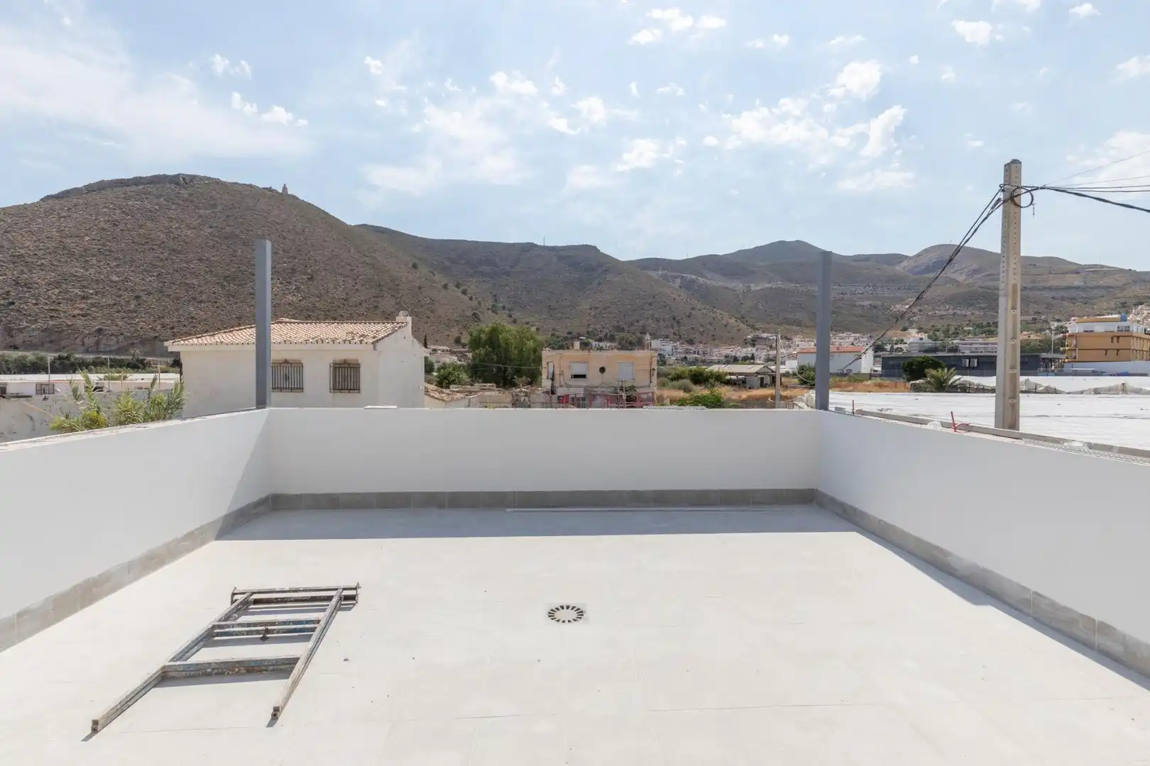 Terrace of Flat for sale in Gualchos  with Air Conditioner, Heating and Private garden