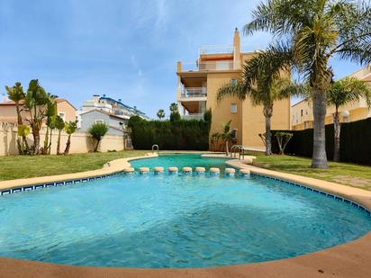 Swimming pool of Apartment for sale in Dénia  with Air Conditioner, Heating and Terrace