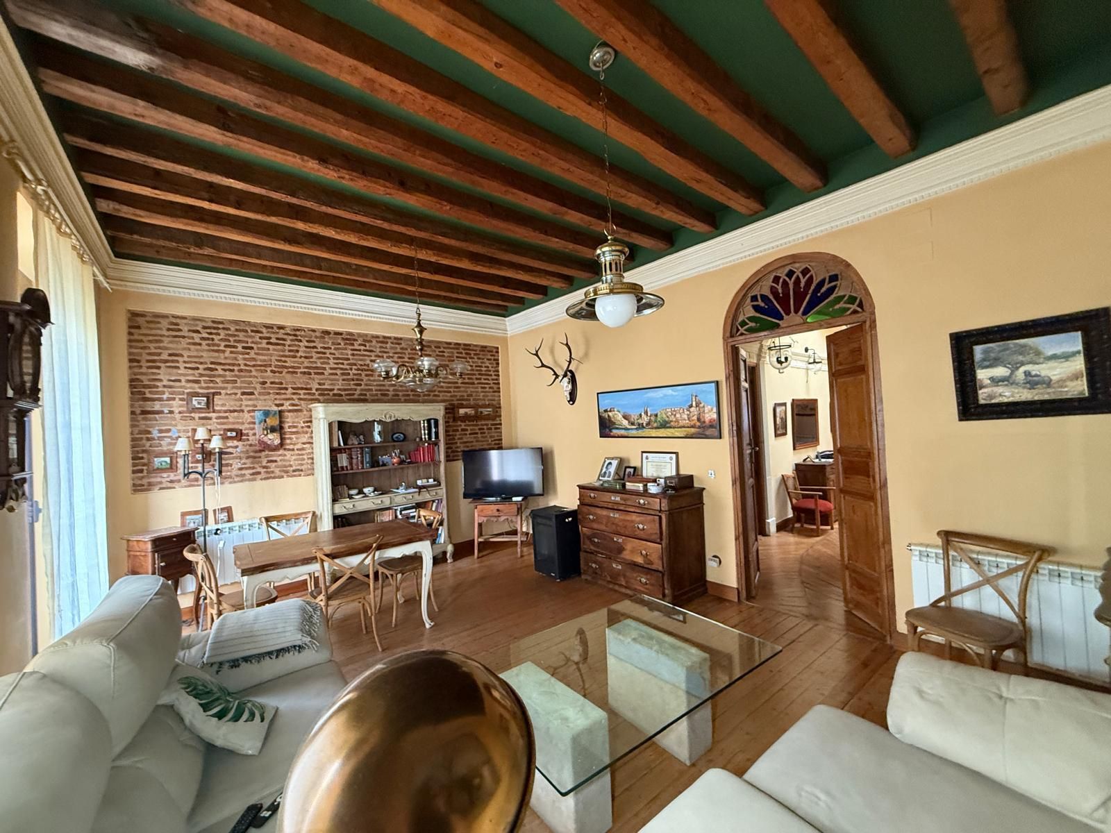 Sala de estar de Casa adosada en venta en Peñaranda de Bracamonte con Calefacción
