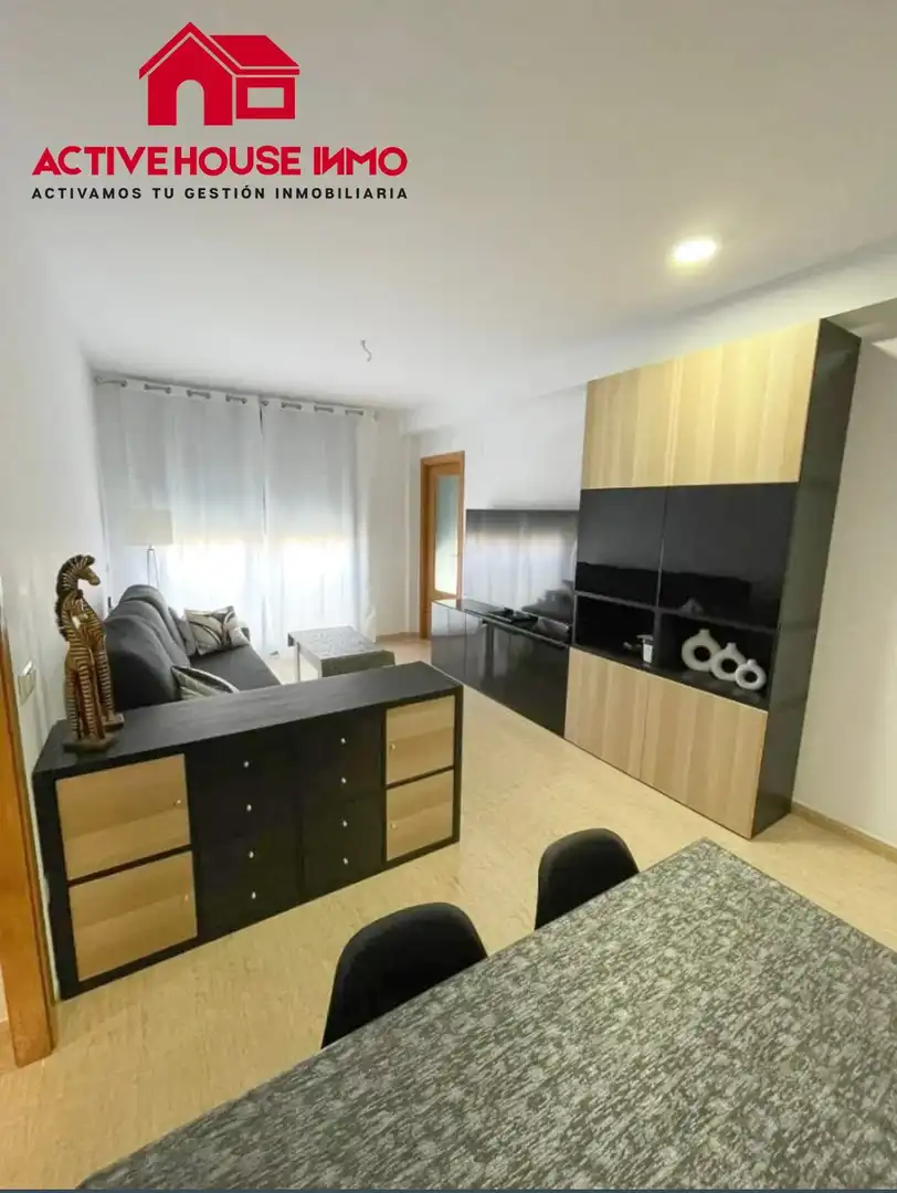 Living room of Flat for sale in La Ràpita  with Furnished, Oven and Washing machine