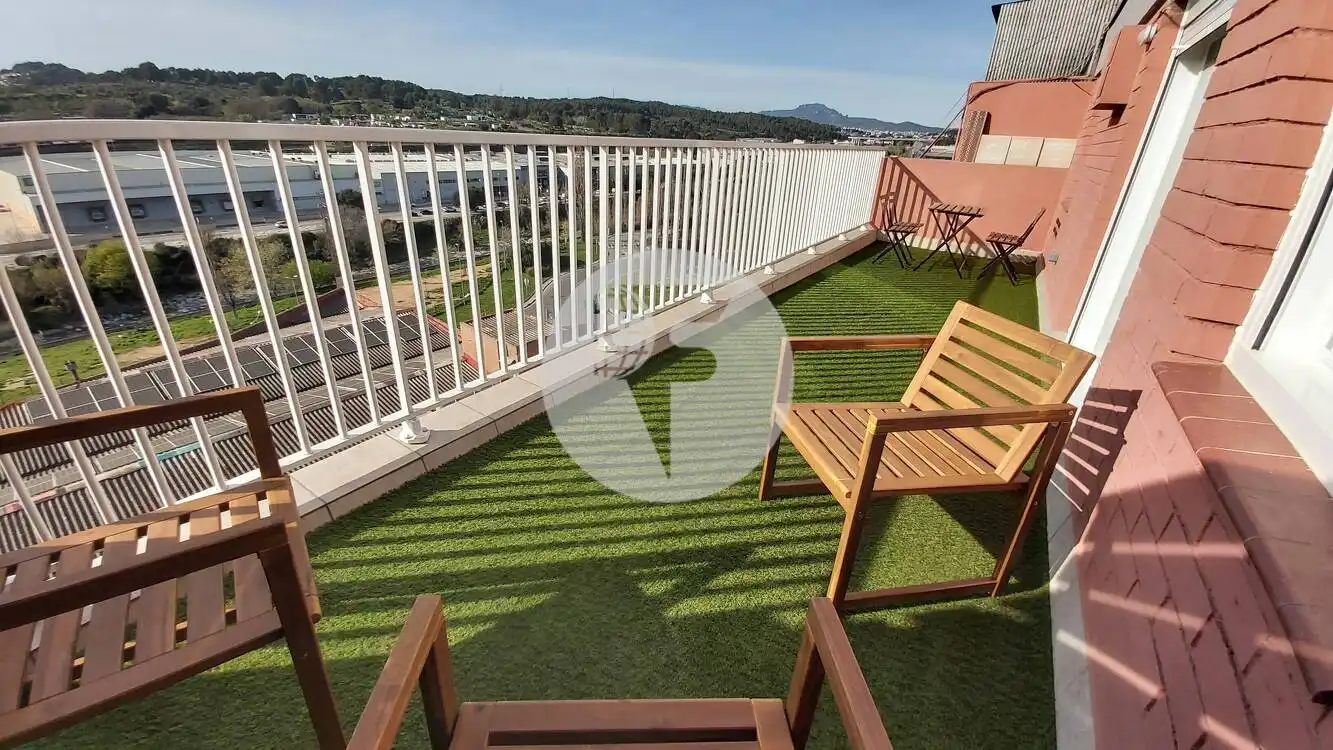 Terrasse von Dachboden zum Verkauf in Rubí mit Terrasse