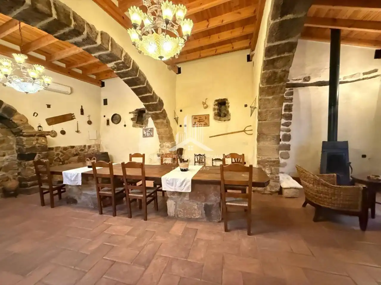 Menjador de Finca rústica en venda en Cabanes amb Aire condicionat, Calefacció i Terrassa