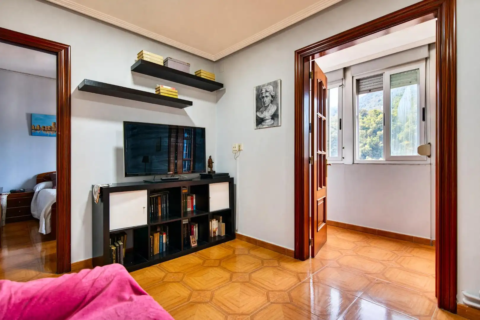 Wohnzimmer von Wohnung zum Verkauf in Aller, Asturias