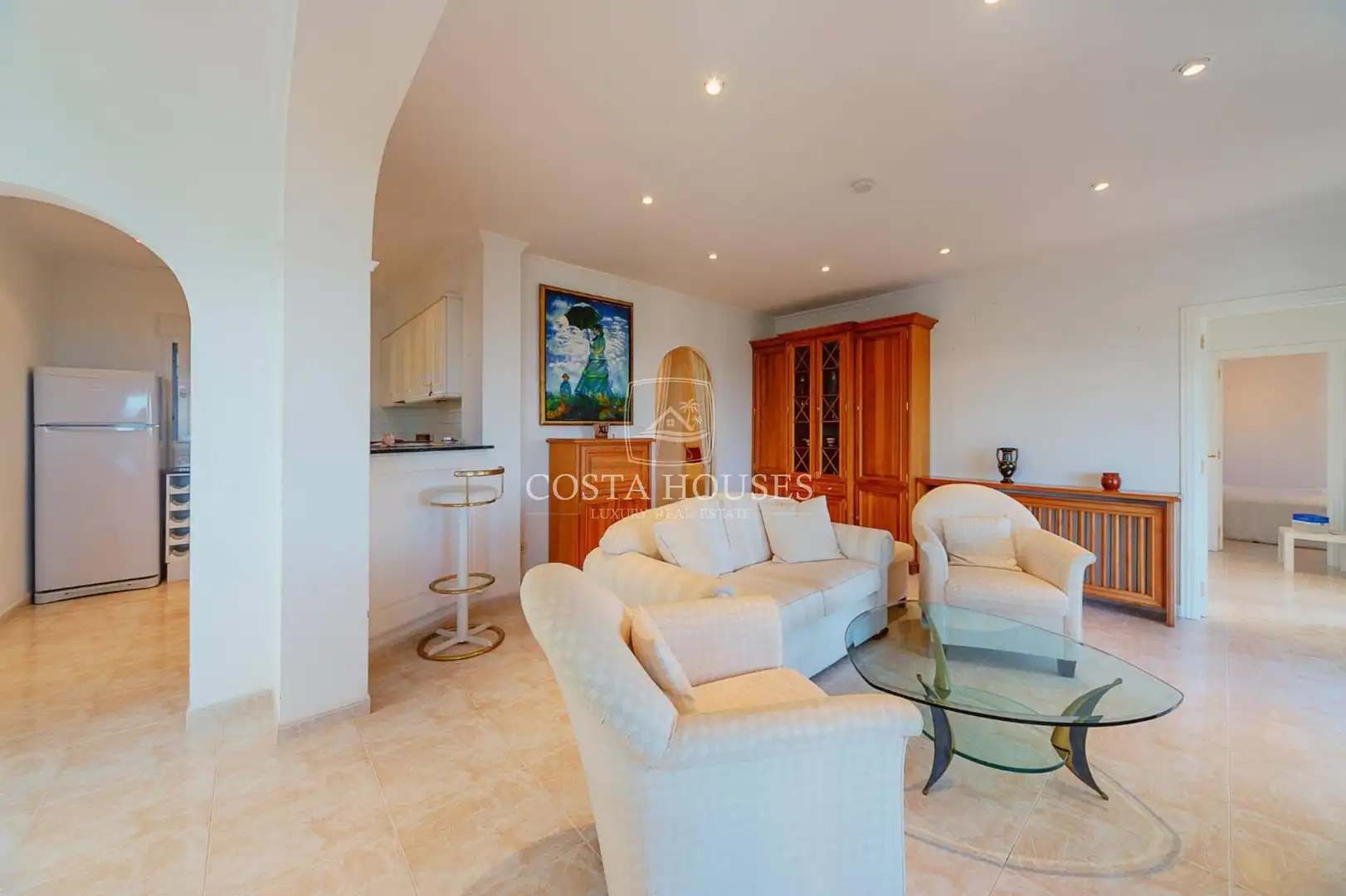 Living room of Houses for sale in Dénia  with Air Conditioner, Heating and Private garden