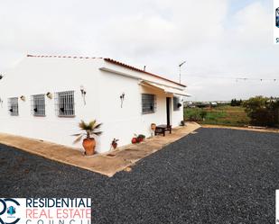 Exterior view of House or chalet for sale in Aljaraque  with Storage room and Swimming Pool