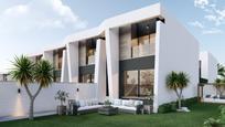 Exterior view of Single-family semi-detached for sale in Mutxamel  with Terrace and Swimming Pool