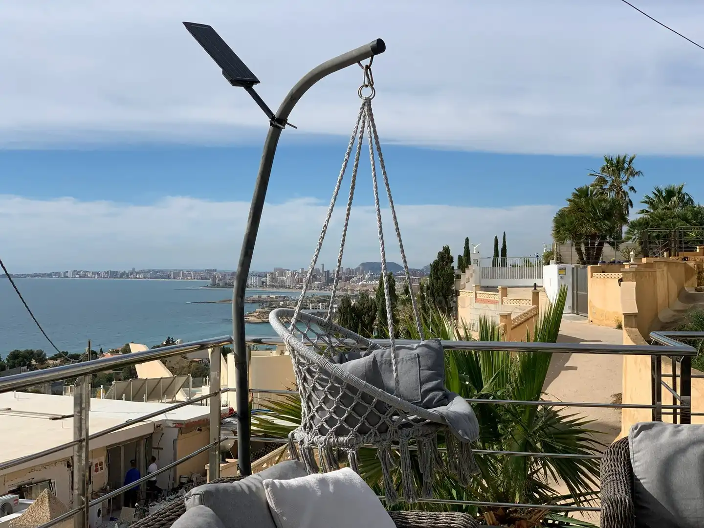 Terraza de Casa o chalet en venta en El Campello con Aire acondicionado, Jardín privado y Terraza
