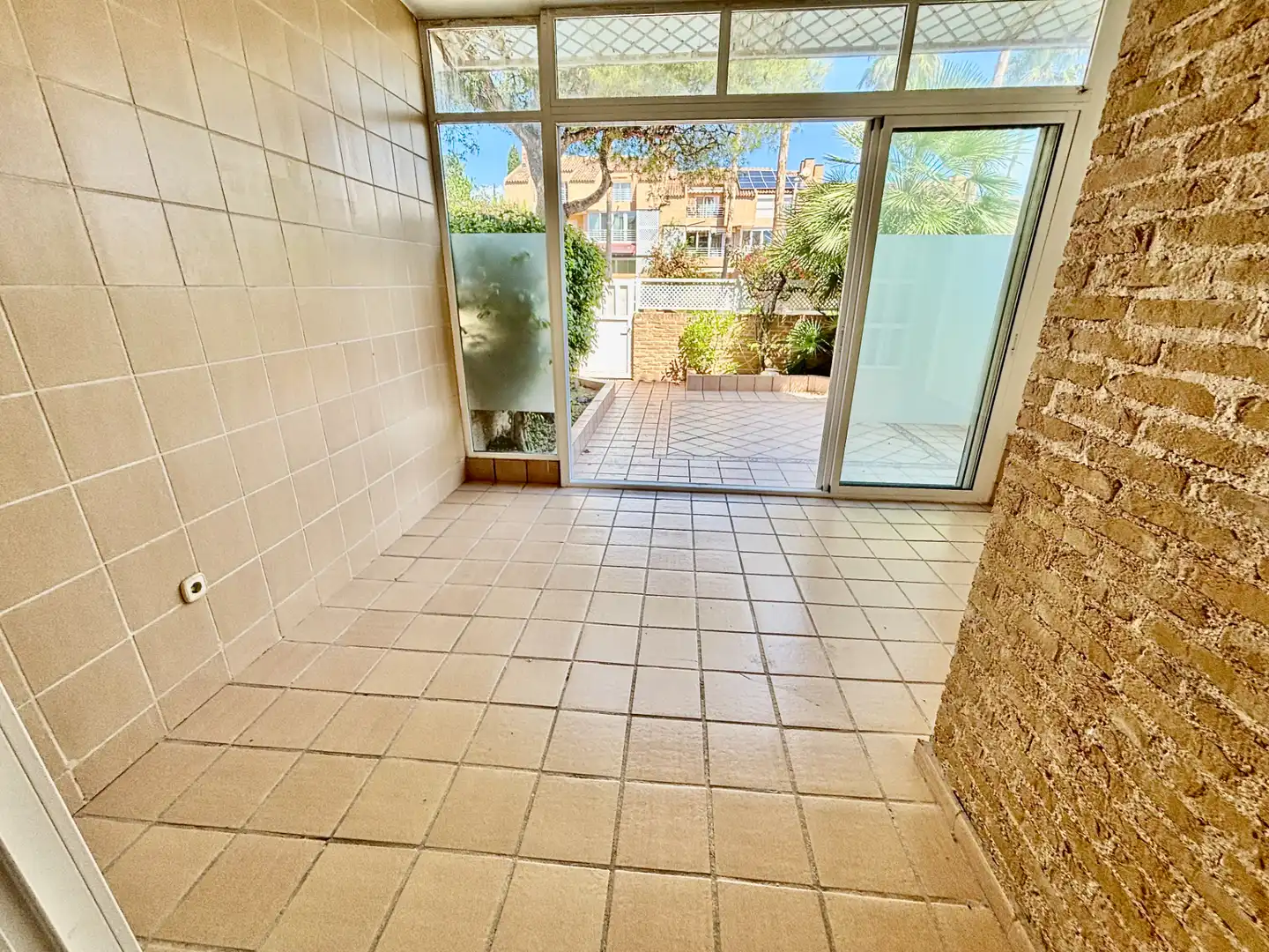 Terraza de Casa adosada en venta en Alicante / Alacant con Aire acondicionado, Jardín privado y Terraza