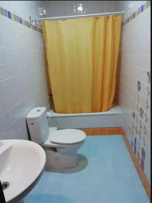 Bathroom of Flat for rent in Huelva  with Terrace and Furnished