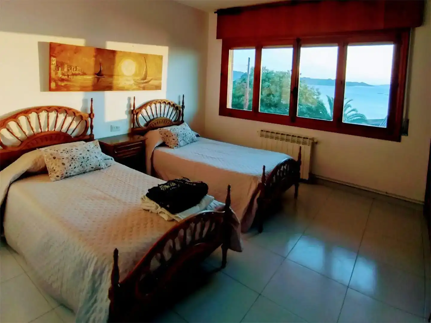Habitación de Casa o chalet de alquiler en Bueu con Jardín privado y Amueblado