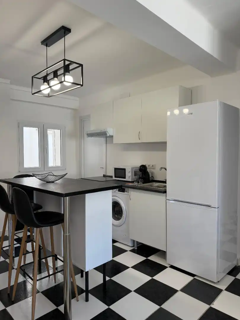 Kitchen of Flat for sale in Málaga  with Air Conditioner, Heating and Terrace