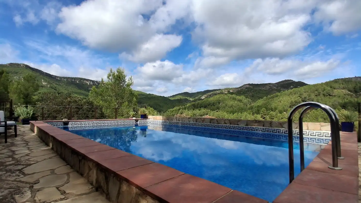 Swimming pool of Houses for sale in Pratdip  with Air Conditioner, Heating and Private garden
