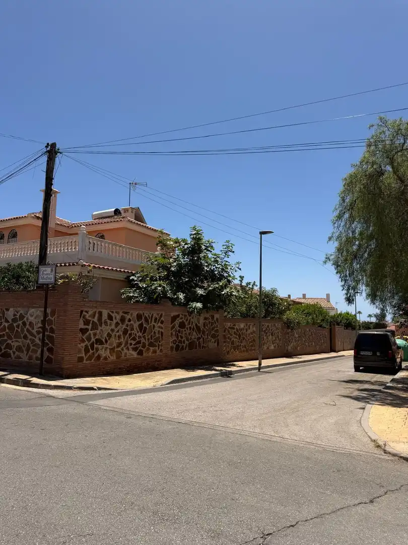 Exterior view of Houses for sale in Rincón de la Victoria  with Air Conditioner, Terrace and Storage room