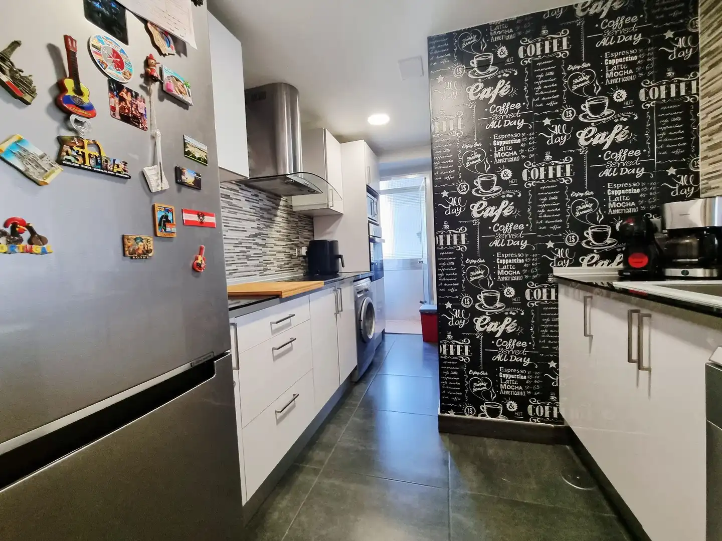 Küche von Wohnung zum Verkauf in Fuenlabrada mit Klimaanlage, Heizung und Terrasse