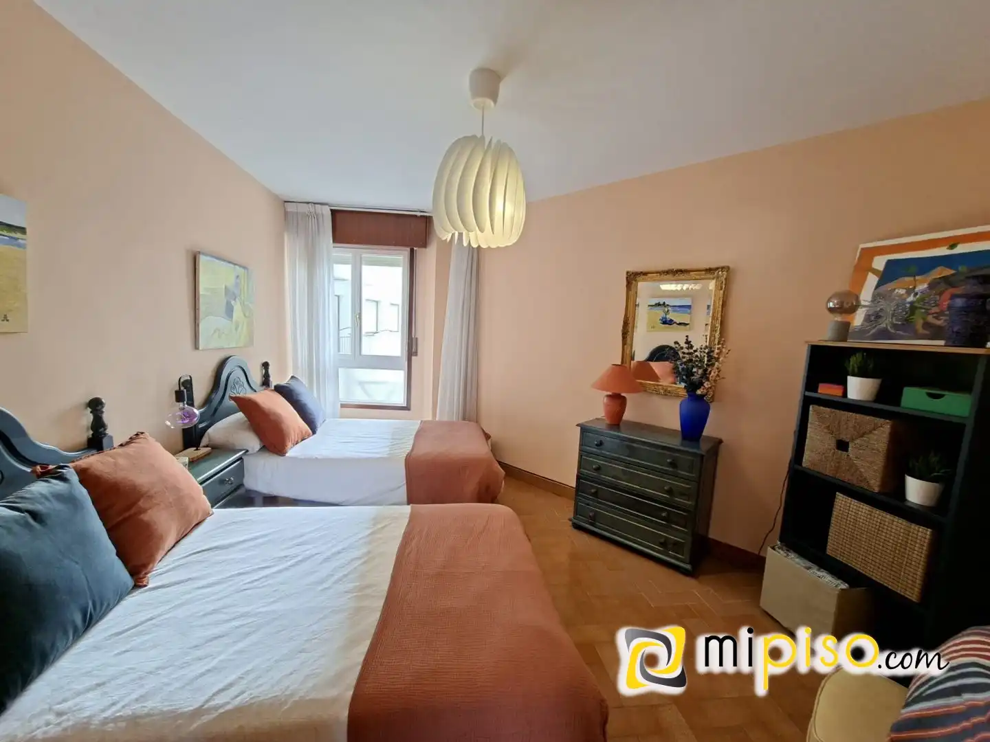 Schlafzimmer von Wohnung zur Miete in Laredo mit Terrasse und Möbliert