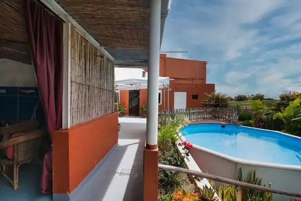 Piscina de Finca rústica en venta en Santa María de Guía de Gran Canaria con Jardín privado, Trastero y Piscina