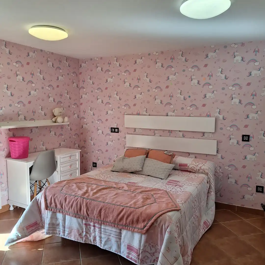 Bedroom of Houses for rent in Portas  with Heating, Private garden and Furnished