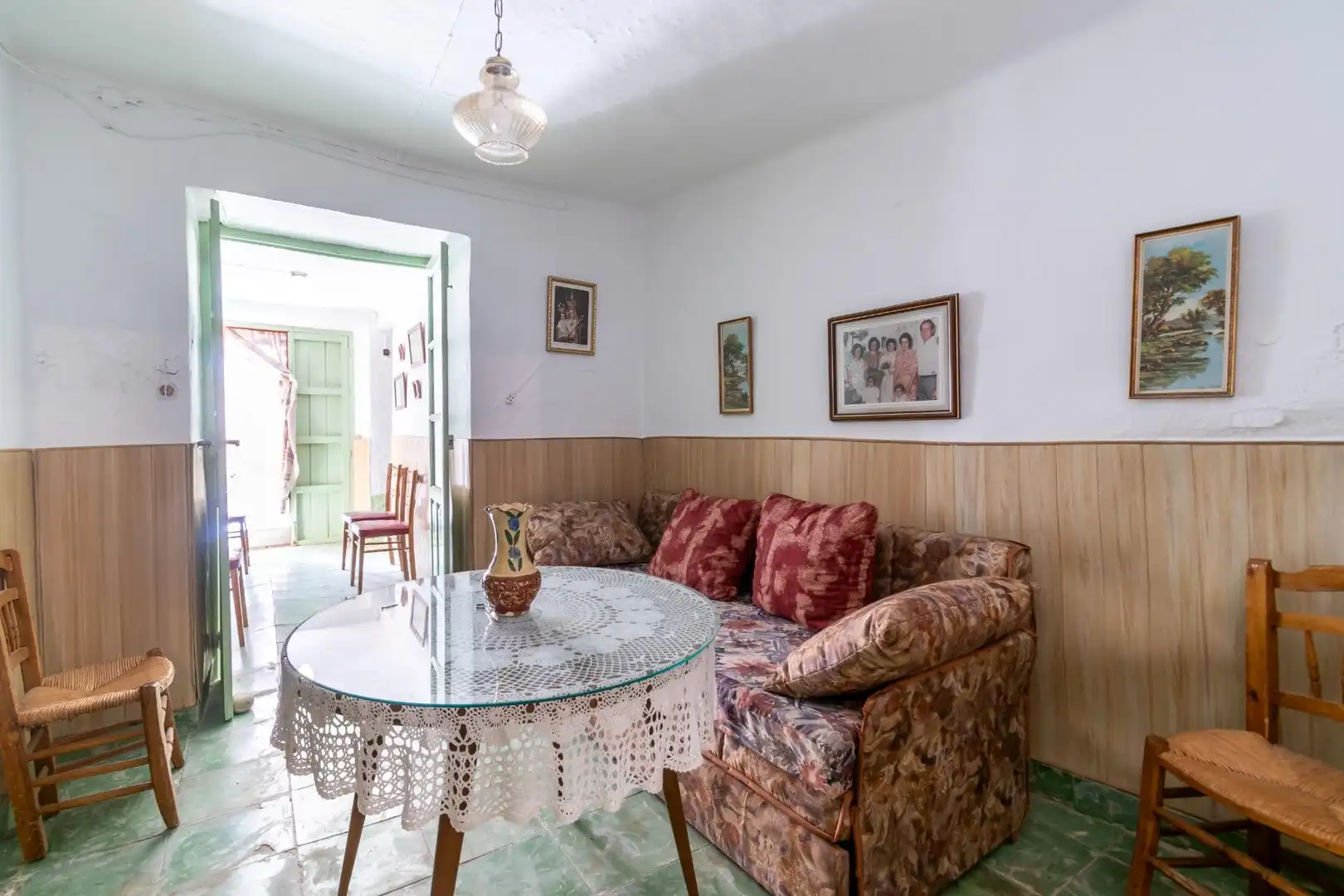 Sala d'estar de Casa o xalet en venda en Chimeneas
