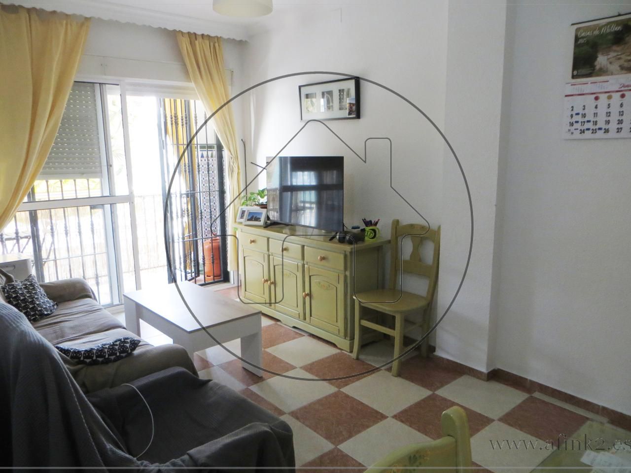 Living room of Flat for sale in Punta Umbría  with Furnished