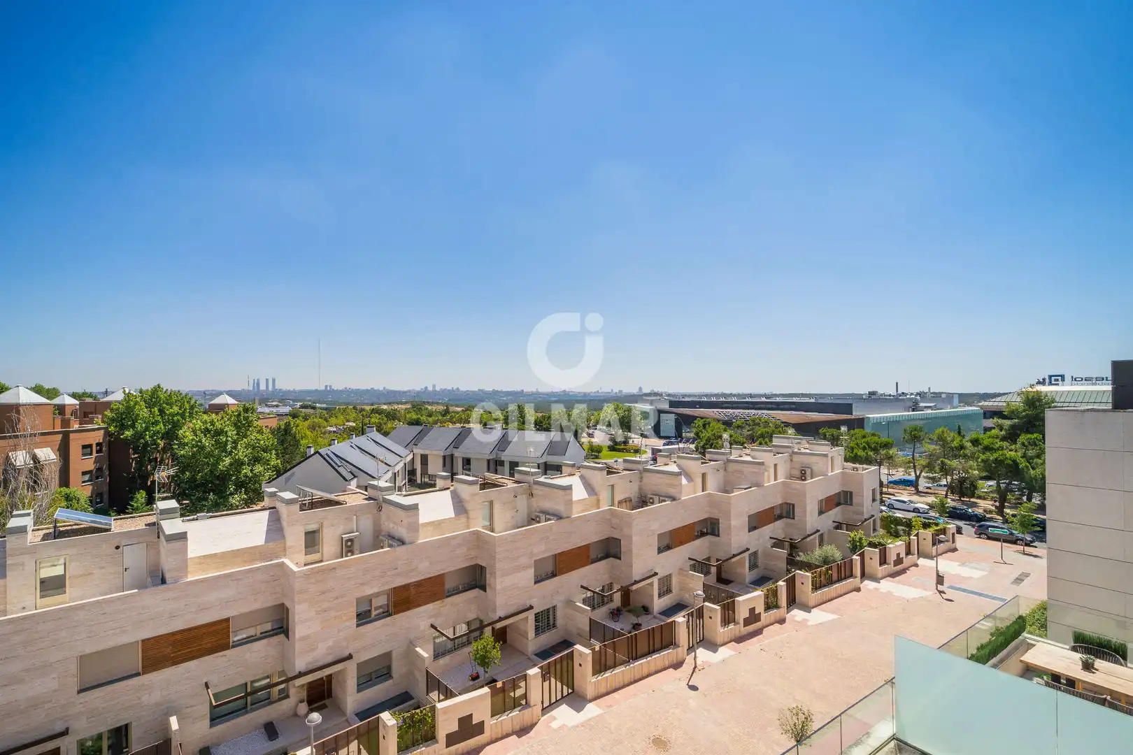 Exterior view of Duplexes for sale in Pozuelo de Alarcón  with Heating, Private garden and Storage room