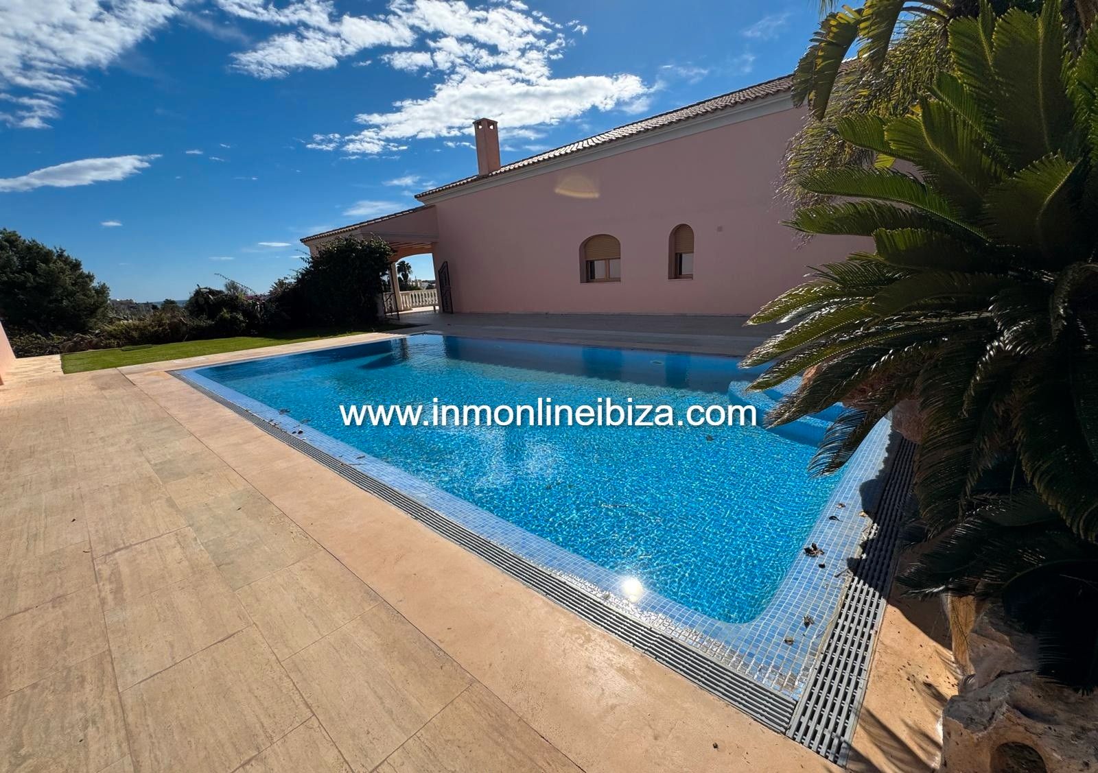 Swimming pool of House or chalet to rent in Santa Eulària des Riu  with Air Conditioner, Private garden and Swimming Pool