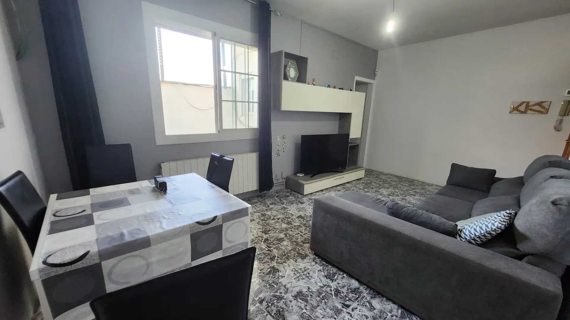 Sala d'estar de Àtic en venda en Barcelona amb Aire condicionat, Calefacció i Terrassa