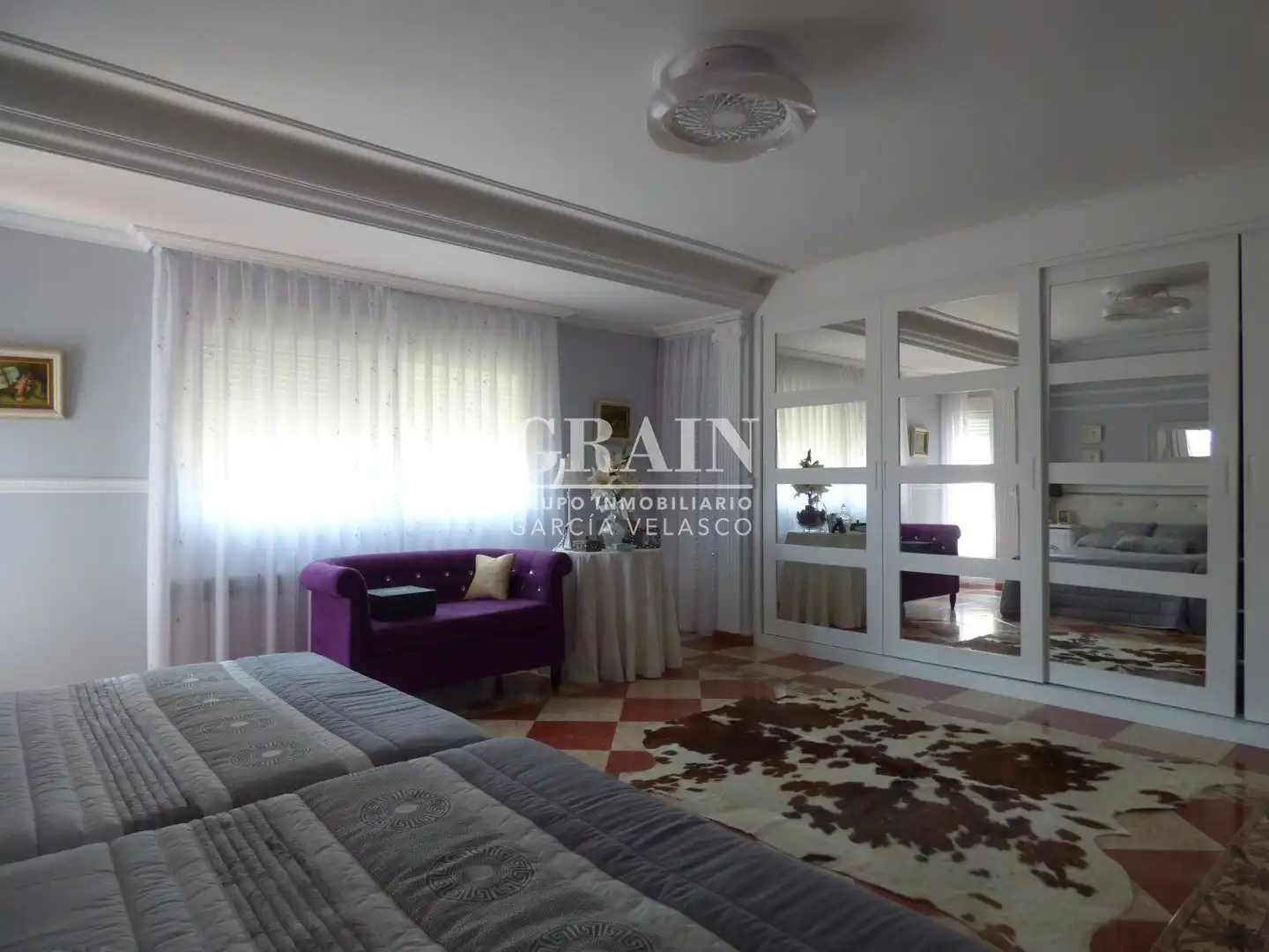 Bedroom of Houses for sale in Albacete  with Air Conditioner, Heating and Private garden