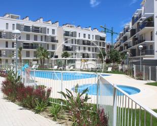 Swimming pool of Flat to rent in Dénia  with Air Conditioner, Heating and Private garden