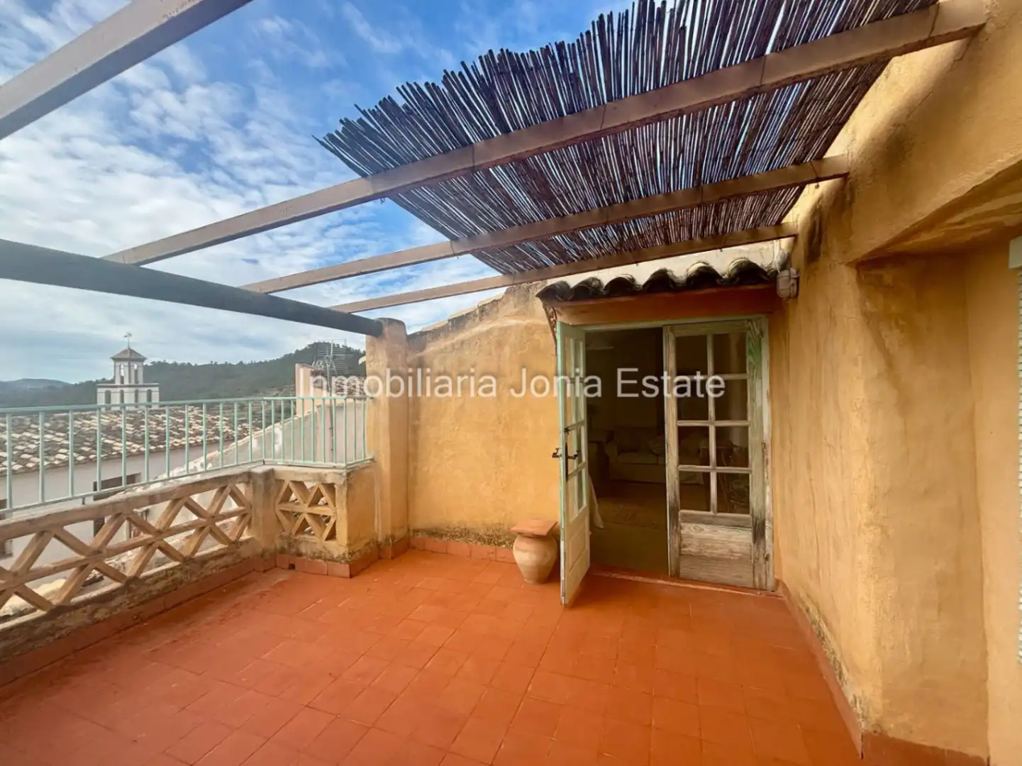 Terrace of Country homes for sale in Sella, Alicante