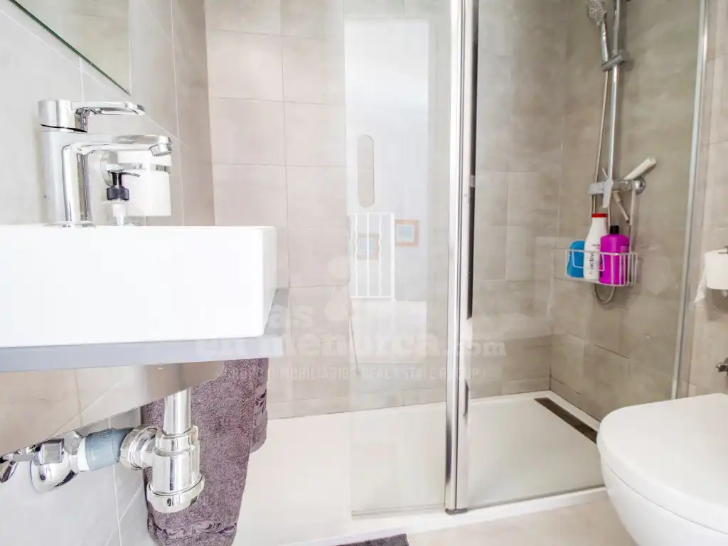 Bathroom of Apartments for sale in Es Castell  with Air Conditioner, Terrace and Swimming Pool
