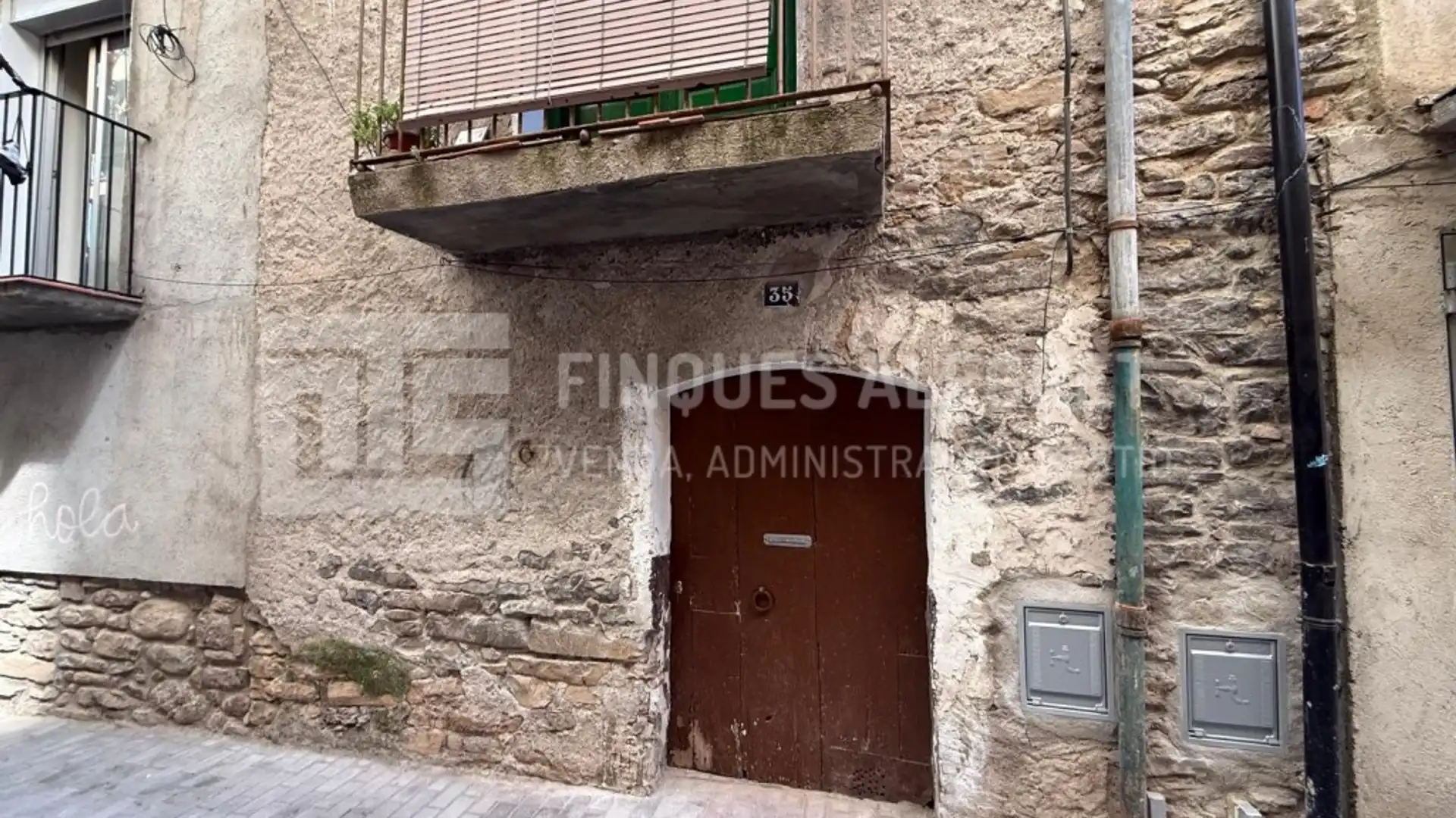 Exterior view of Houses for sale in La Pobla de Segur  with Balcony