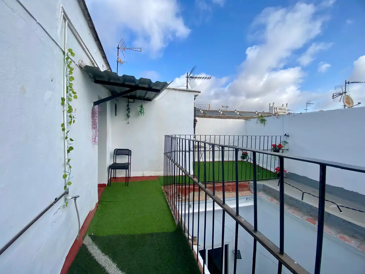 Terrassa de Apartament en venda en El Puerto de Santa María amb Aire condicionat i Moblat