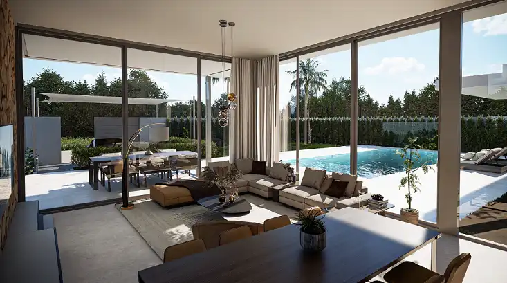 Living room of Houses for sale in Altea  with Air Conditioner, Heating and Private garden
