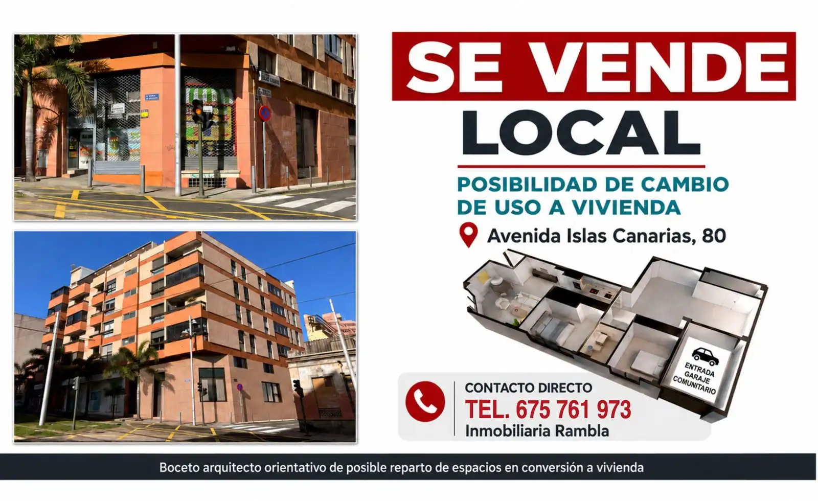 Local comercial en venda a Avenida Islas Canarias