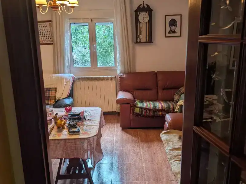 Sala d'estar de Casa o xalet en venda en Teverga amb Balcó