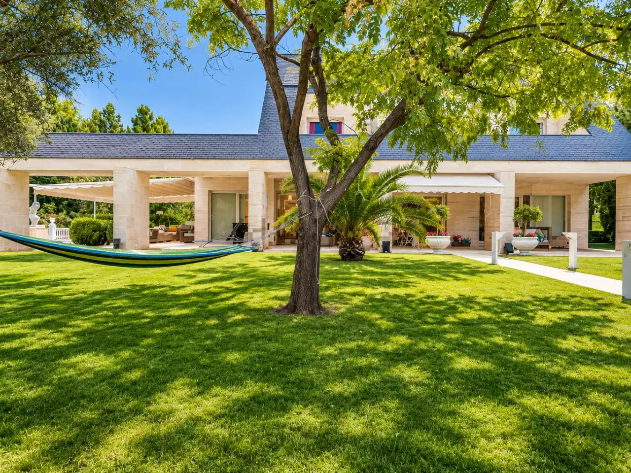 Jardín de Casa o chalet en venta en Urbanización La Moraleja