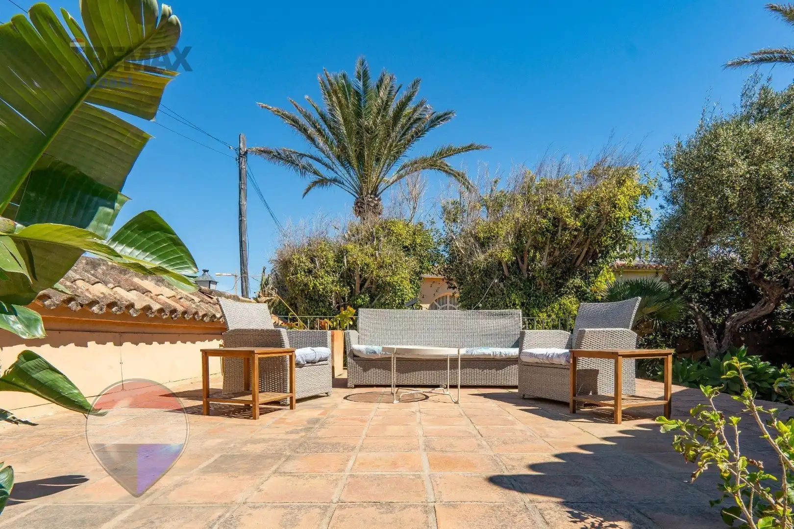 Terraza de Casa o chalet en venta en Marbella con Calefacción, Jardín privado y Terraza