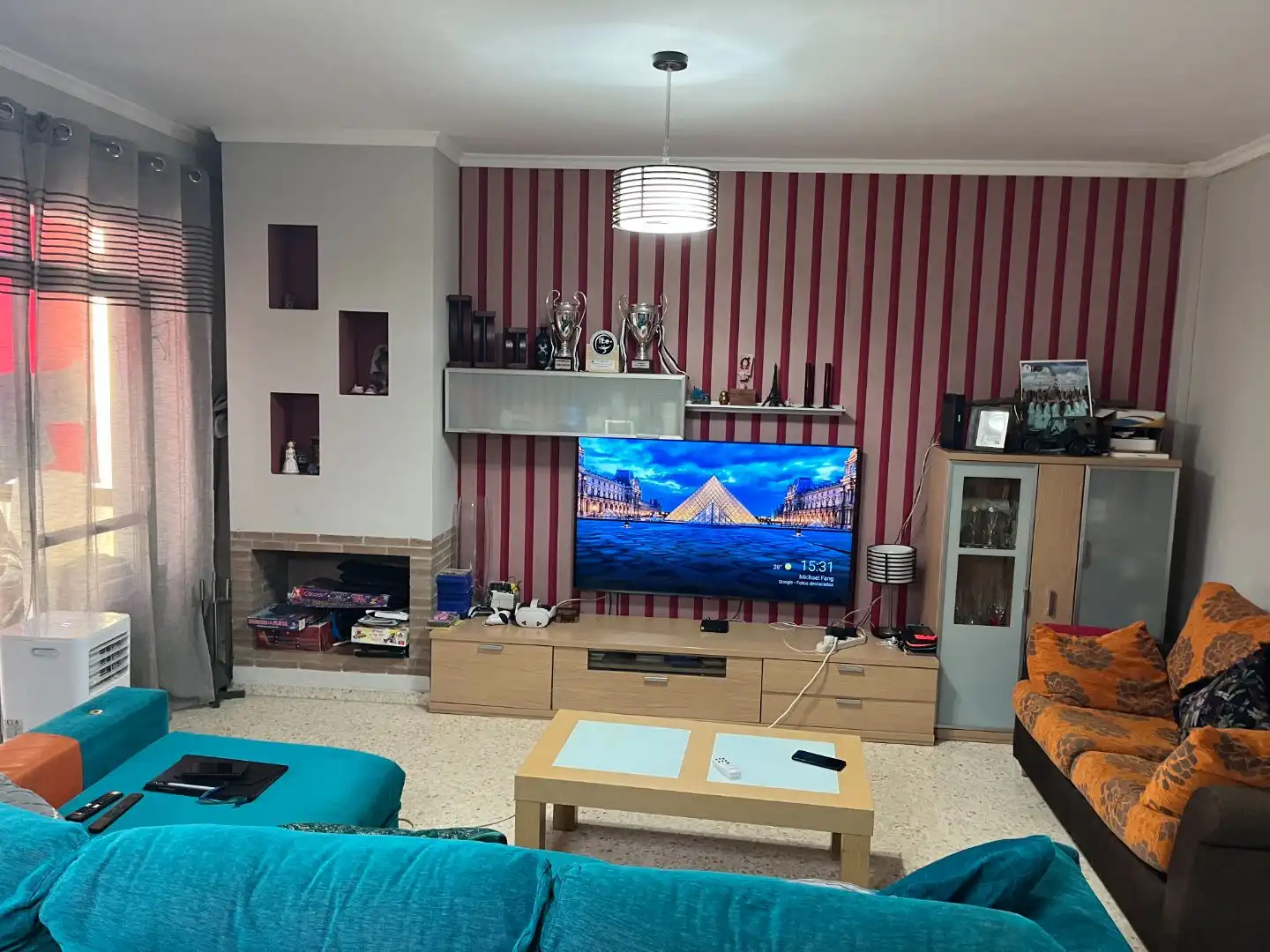 Sala de estar de Piso en venta en Ceuta con Trastero, Amueblado y Lavadora