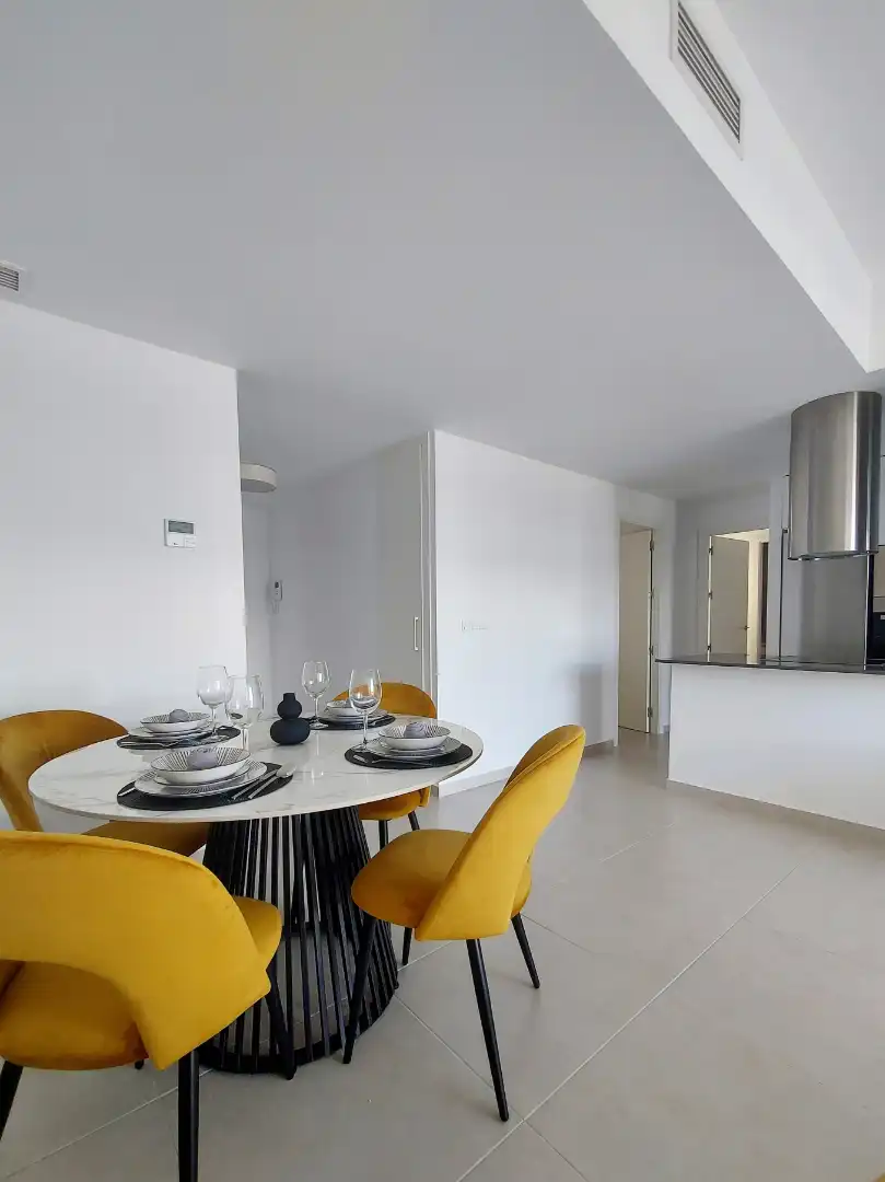 Menjador de Apartament en venda en San Miguel de Salinas amb Aire condicionat, Calefacció i Traster