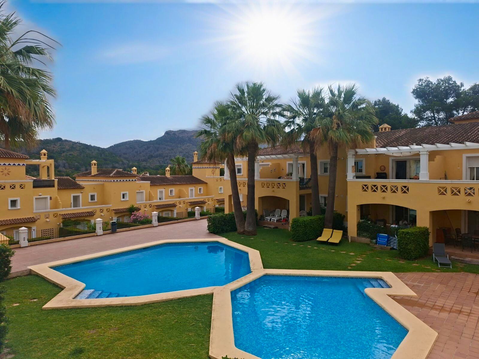 Exterior view of Apartment to rent in Pedreguer  with Air Conditioner, Heating and Private garden