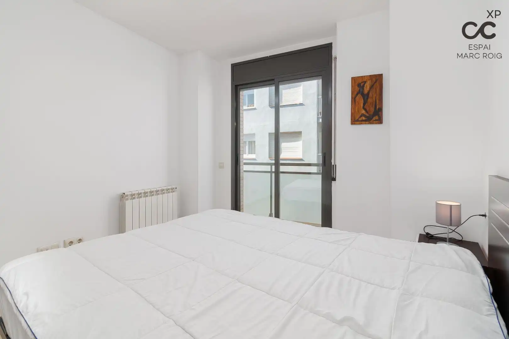 Schlafzimmer von Wohnung zum Verkauf in Figueres mit Heizung, Terrasse und Möbliert