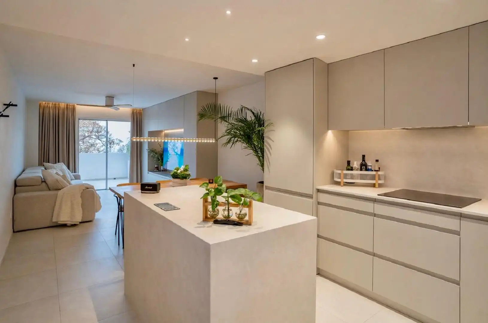 Kitchen of Flat for sale in Benalmádena  with Air Conditioner, Terrace and Storage room