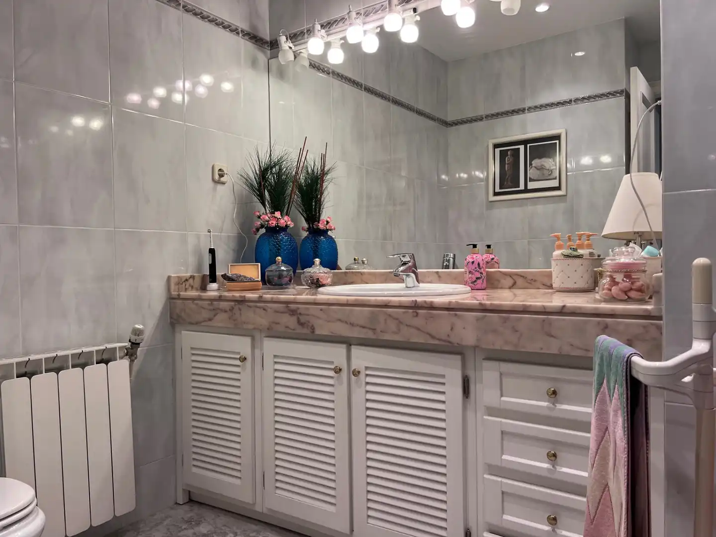 Baño de Casa o chalet en venta en Badalona con Aire acondicionado, Calefacción y Terraza