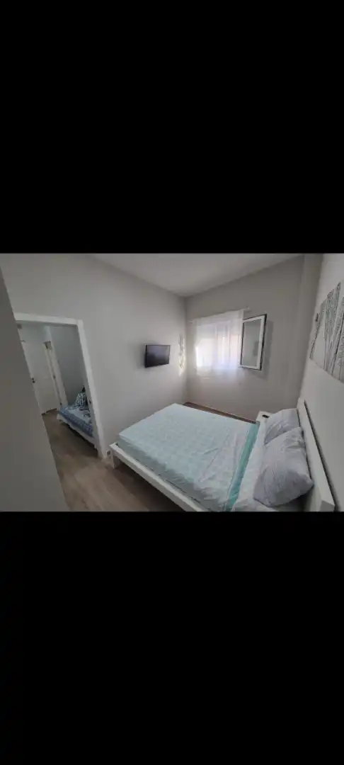 Schlafzimmer von Wohnungen zur Miete in Málaga mit Möbliert