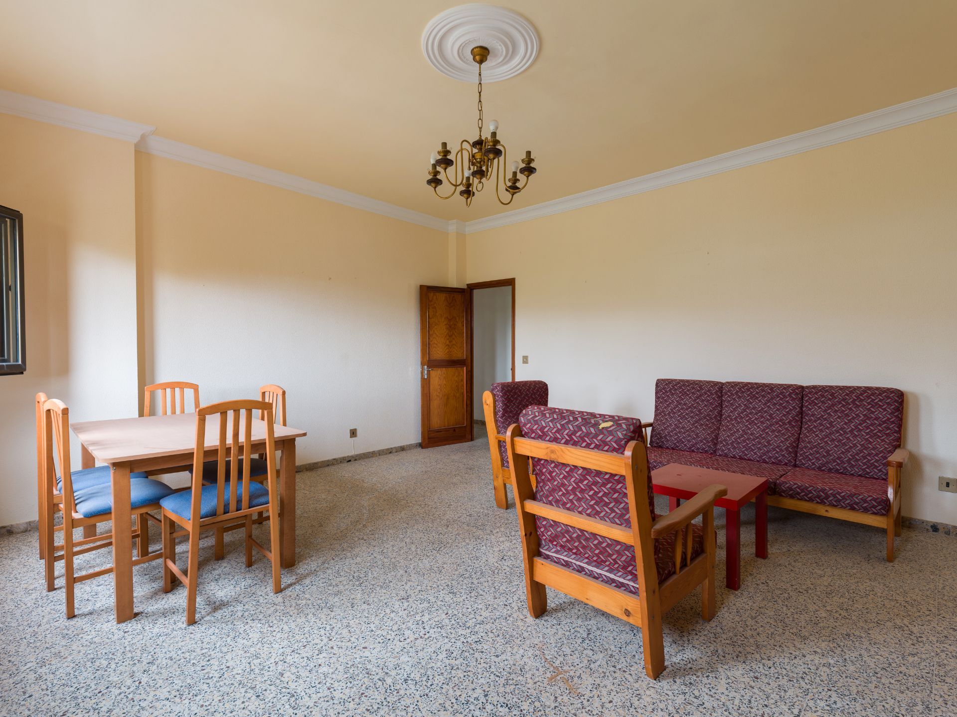 Living room of Flat for sale in Firgas  with Terrace and Storage room