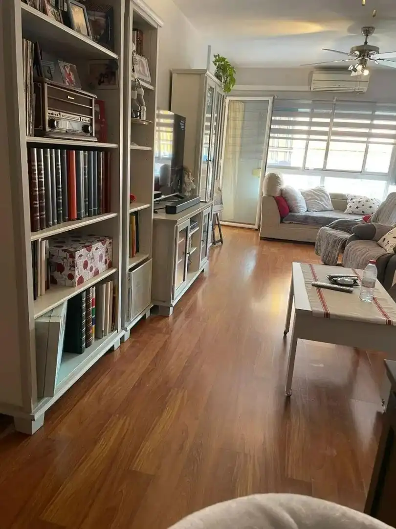 Living room of Flat for sale in Alicante / Alacant  with Air Conditioner, Heating and Parquet flooring