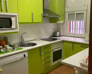 Cuina de Apartament de lloguer en Plasencia amb Aire condicionat, Calefacció i Moblat