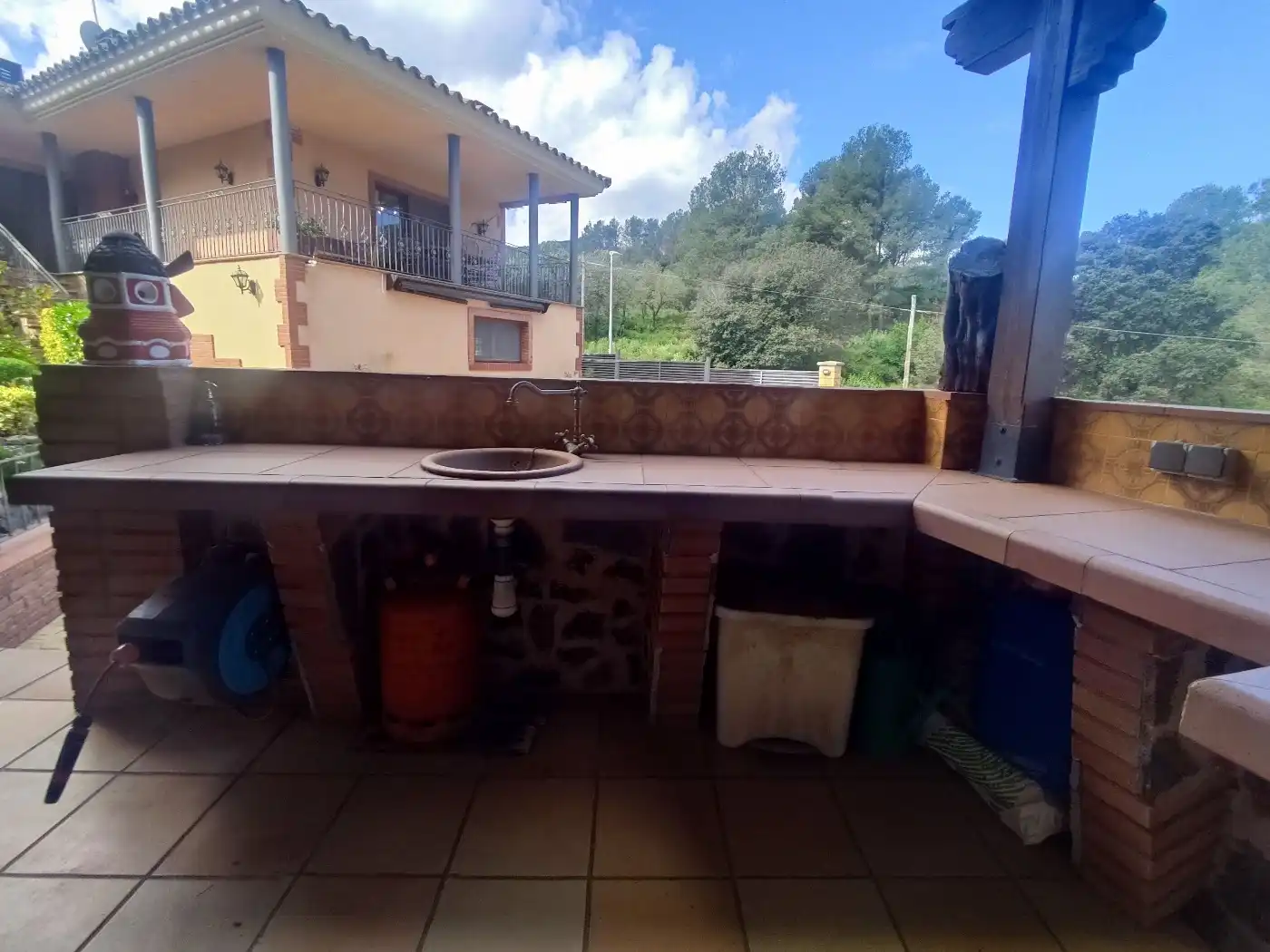 Cocina de Casa o chalet en venta en Riudecanyes con Aire acondicionado, Jardín privado y Terraza