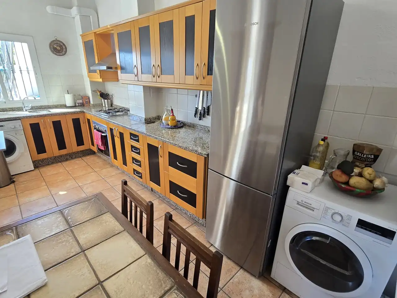 Cocina de Casa o chalet en venta en Periana con Terraza y Piscina