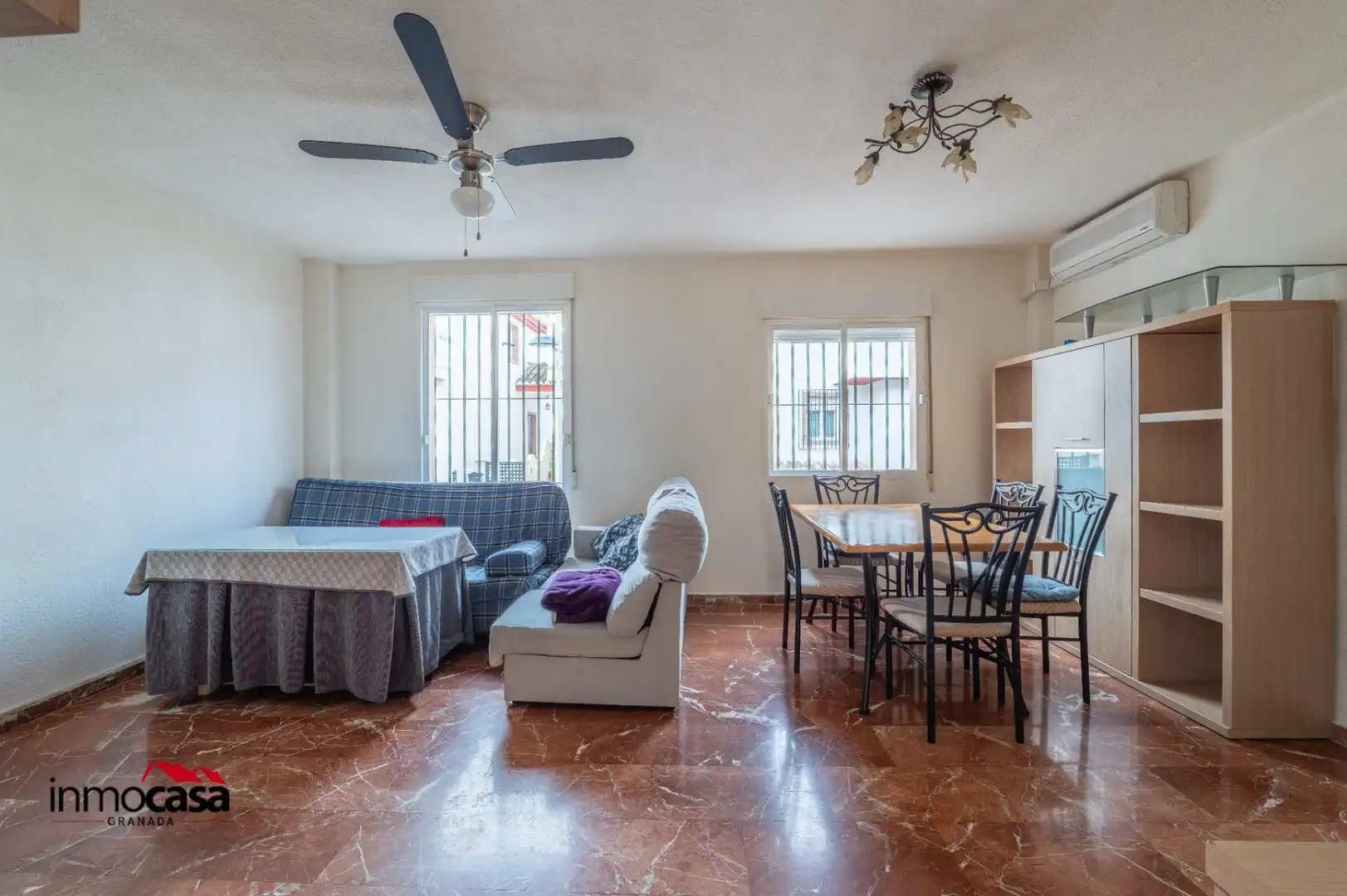 Living room of Detached homes for sale in Las Gabias  with Air Conditioner and Balcony